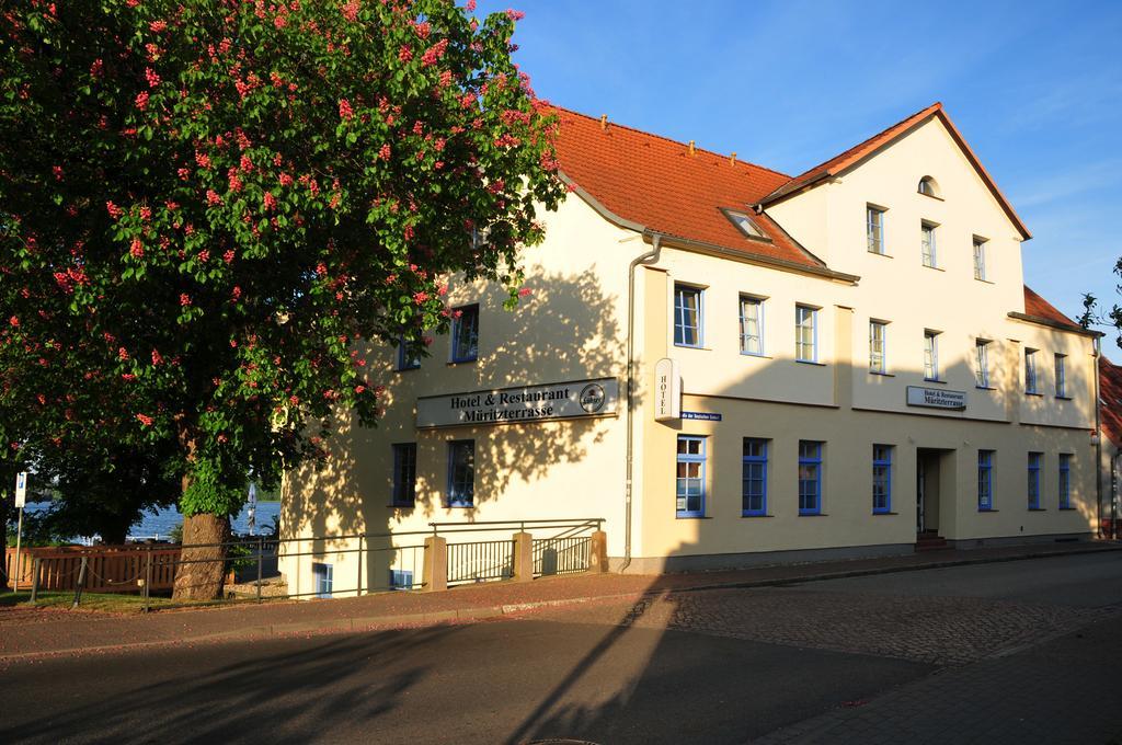 Röbel Hotel Mueritzterrasse מראה חיצוני תמונה